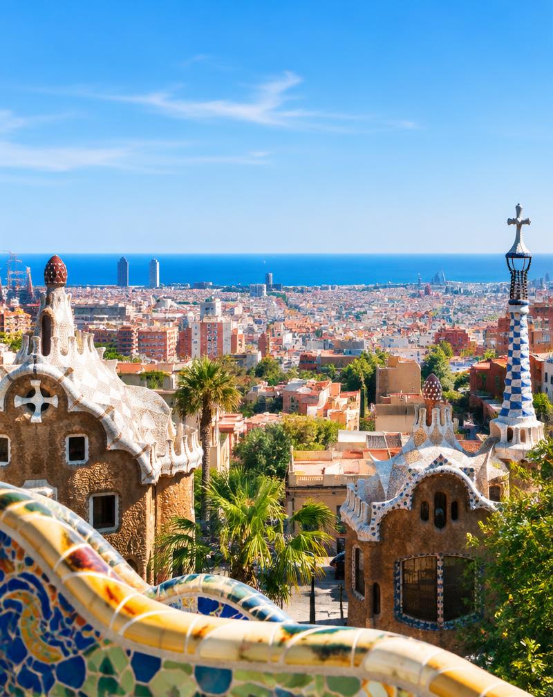 Barcelona skyline
